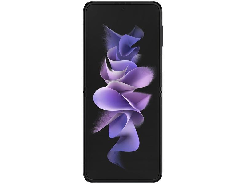 Smartphone Samsung Galaxy Z Flip3 128GB Preto 5G 8GB RAM Tela 6,7